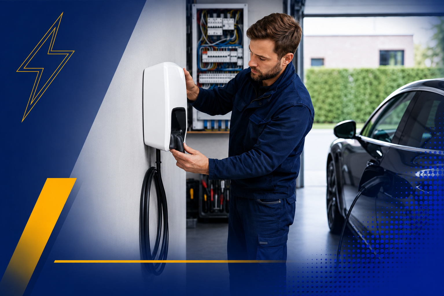 laadpaal installeren elektricien Waasland
