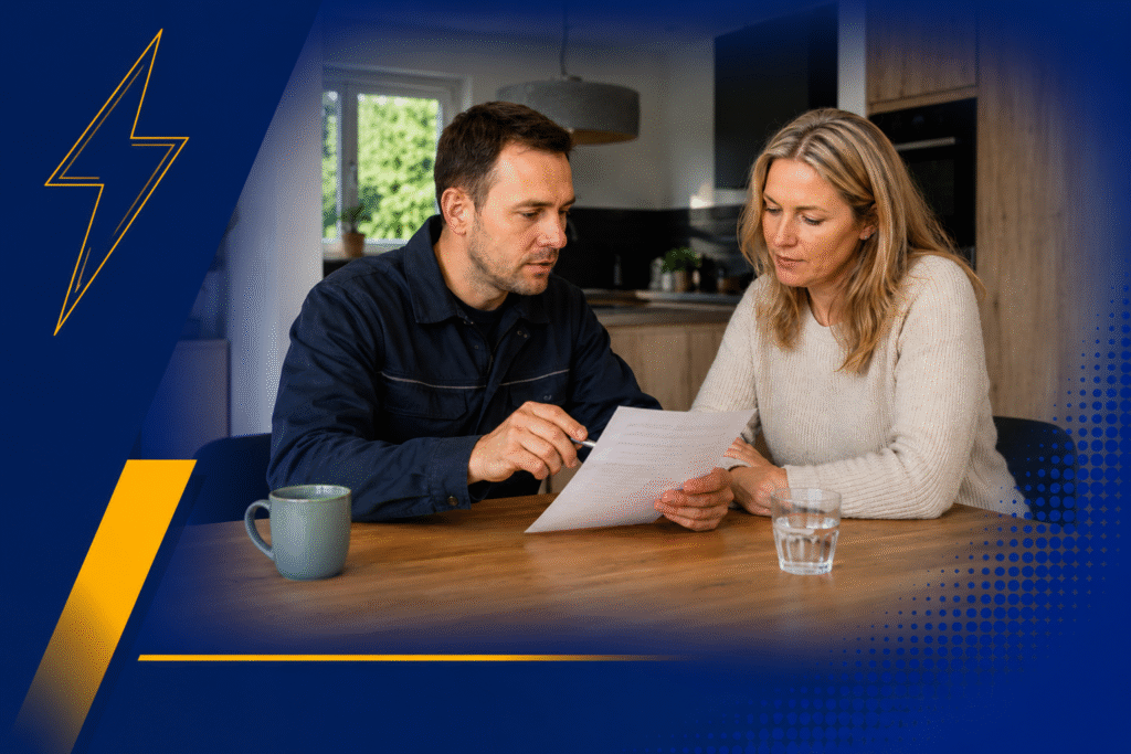 elektricien offerte aanvragen Waasland